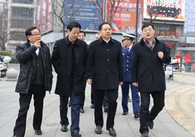 湖州市委書(shū)記馬曉暉到浙北大廈購物中心檢查消防安全應急管理等工作