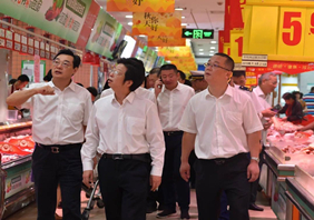 市長(cháng)錢(qián)三雄蒞臨浙北大廈調研指導