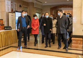 吳興區領(lǐng)導來(lái)集團檢查指導制止餐飲浪費工作